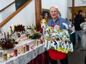 A craftsman at the bazaar